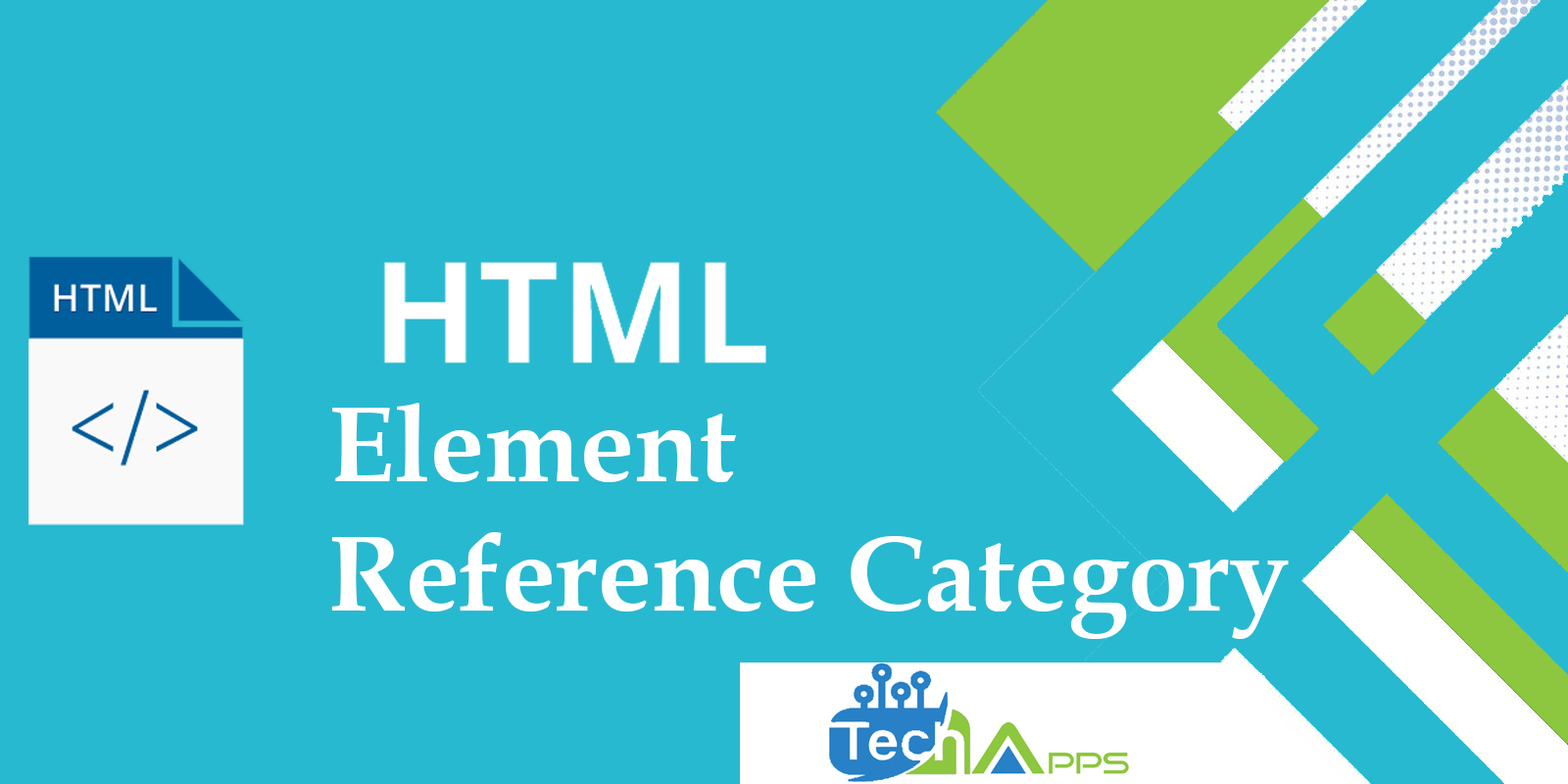 HTML Element Reference Category