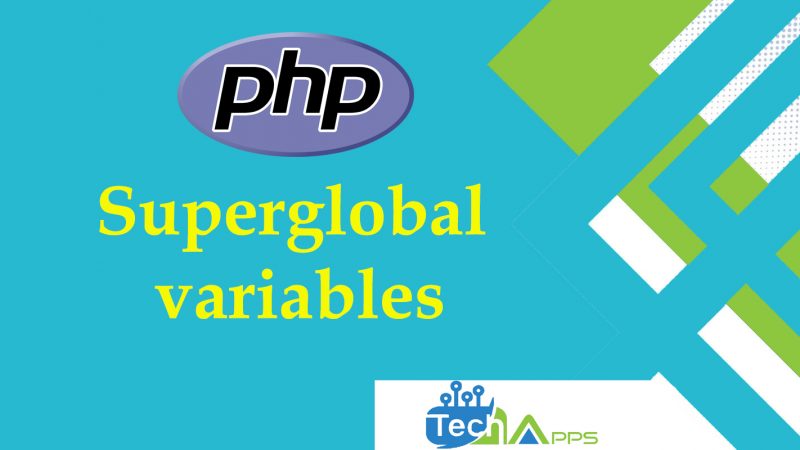 Superglobal variables in PHP