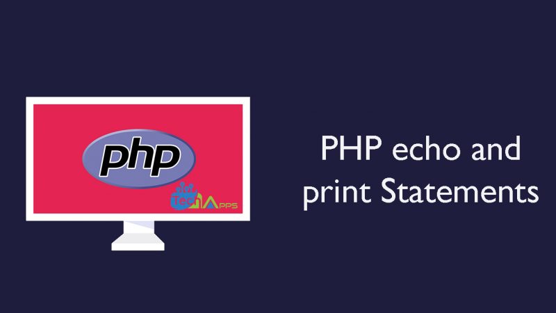 PHP echo and print Statements
